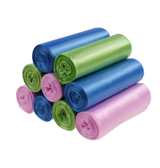 Cand 6 Gallon Trash Bags 9 Rolls 180 Counts